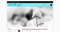 Desktop Screenshot of isitsnowinginsfyet.com